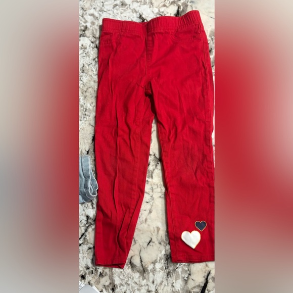 Levi's Women's Vibrant Red and Soft Blue Jeans - Picture 4 of 7